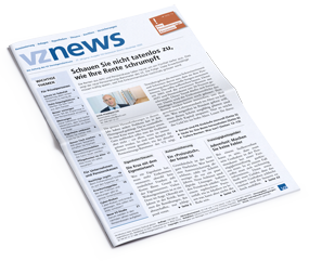 Titelblatt der VZ News