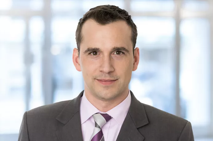 Porträt von Herrn Alexander Wunder, Niederlassungsleiter in Nürnberg.