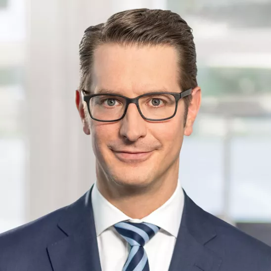 Porträt von Herrn Christian Lange, Mitglied des Vorstands mit Verantwortung für Financial Consulting und Wealth Management bei VZ VermögensZentrum.